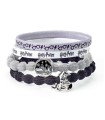SET ACCESORIOS CABELLO HOGWARTS Y SOMBRERO