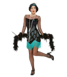 DISFRAZ FLAPPER 20S PEACOCK