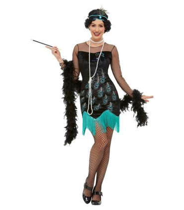 DISFRAZ FLAPPER 20S PEACOCK