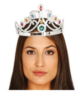 CORONA REINA PLATA