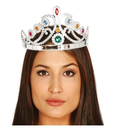 CORONA REINA PLATA