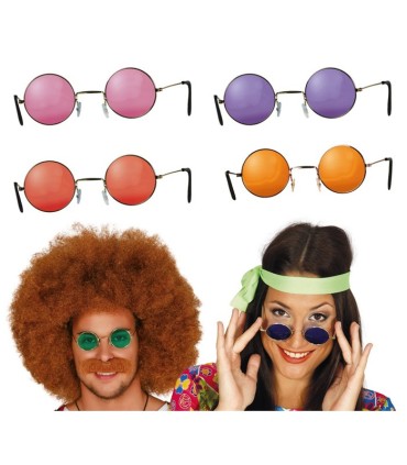 GAFAS HIPPIE COLORES