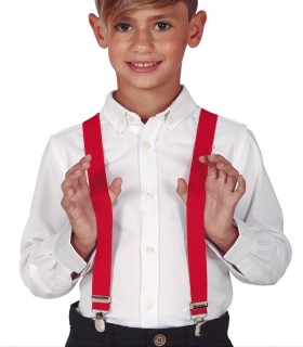 TIRANTES ROJOS INFANTILES