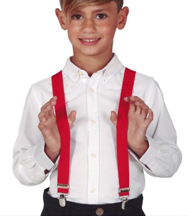 TIRANTES ROJOS INFANTILES