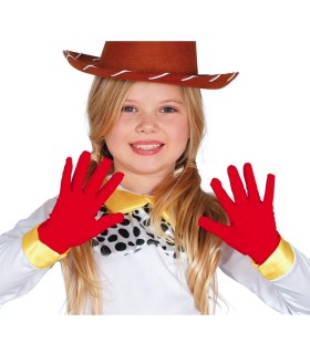 GUANTES INFANTILES ROJOS