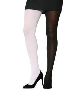 PANTYS BLANCO Y NEGRO