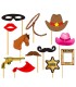 SET PHOTOCALL COWBOY 12 PCS