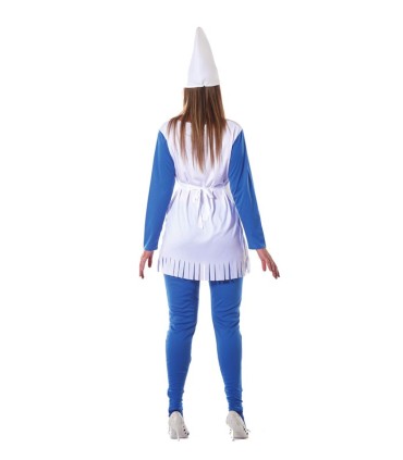 DISFRAZ ENANITA AZUL ADULTO