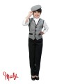 TRAJE CHULO INFANTIL CHALECO BAS