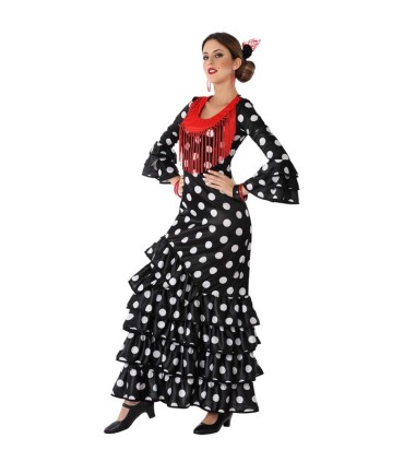 DISFRAZ FLAMENCA NEGRO