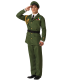 DISFRAZ MILITAR AD OFICIAL VERDE