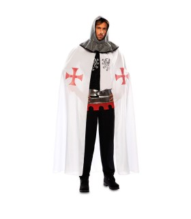 DISFRAZ CAPA MEDIEVAL BLANCA
