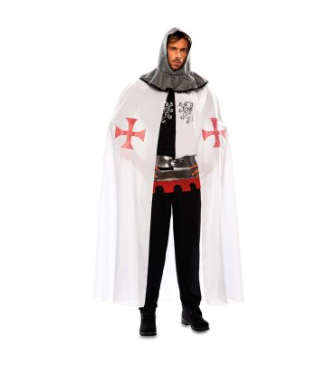 DISFRAZ CAPA MEDIEVAL BLANCA