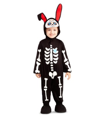 DISFRAZ CONEJITO DIA DE LOS MUERTOS