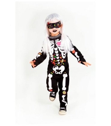 DISFRAZ ESQUELETO CANDY INFANTIL