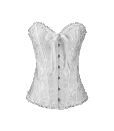 CORSET BROCADO RUS LAZO