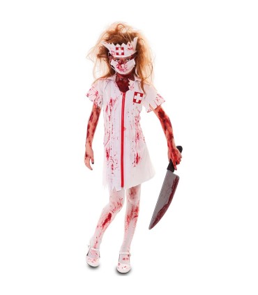 DISFRAZ ENFERMERA ZOMBIE