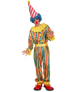DISFRAZ PAYASO DE RAYAS