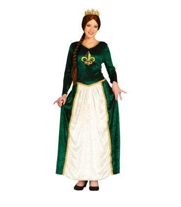 DISFRAZ REINA MEDIEVAL ADULTA