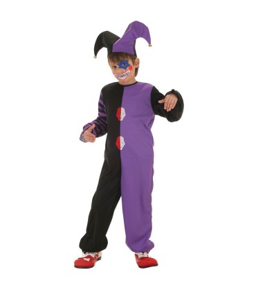 DISFRAZ PAYASO BICOLOR