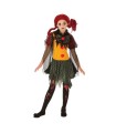 DISFRAZ  PAYASA ZOMBIE NIÑA