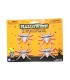 SET ARAÑAS GLITTER 3 COLORES