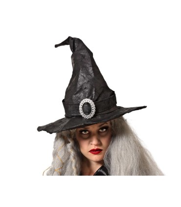 SOMBRERO BRUJA HALLOWEEN
