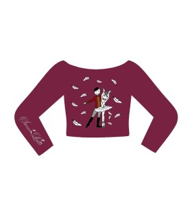 CAMISA MANGA LARGA CALARPE PLUMAS