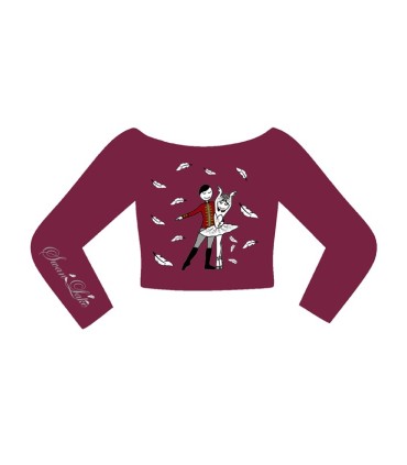 CAMISA MANGA LARGA CALARPE PLUMAS