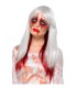 PELUCA DELUXE SANGRE BLANCO Y ROJO
