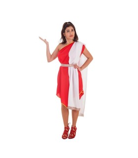DISFRAZ ROMANA PICO ROJO