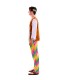 DISFRAZ HIPPIE ARCOIRIS ADULTO