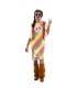 DISFRAZ HIPPIE ARCOIRIS ADULTO