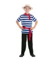 DISFRAZ GONDOLERO INFANTIL