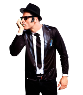 CAMISETA BLUESMAN  MANGA LARGA