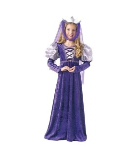 DISFRAZ REINA MEDIEVAL INFANTIL