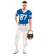 DISFRAZ JUGADOR RUGBY AZUL