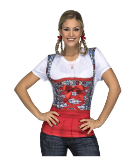 CAMISETA RED OKTOBERFEST LADY