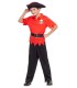 DISFRAZ PIRATA ROJO INFANTIL