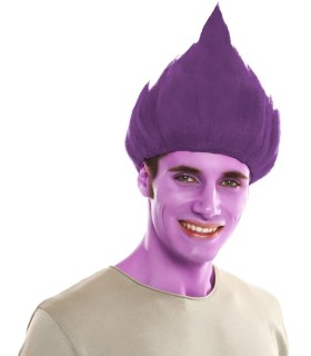 PELUCA DE TROLL MORADA