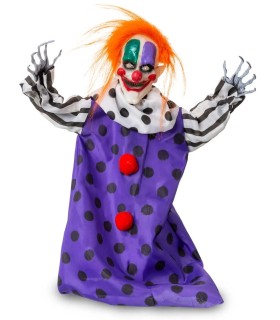 PAYASO SALTARIN CON LUZ Y SONIDO