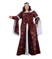 DISFRAZ MEDIEVAL MUJER XXL