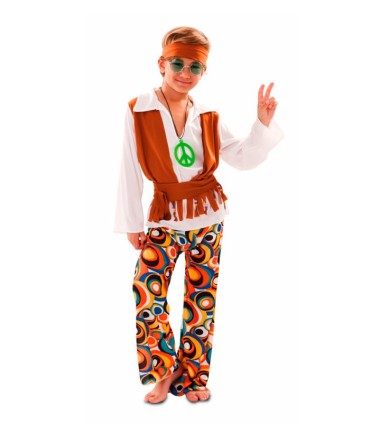 DISFRAZ HIPPIE CHICO