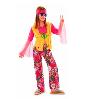 DISFRAZ HIPPIE CHICA