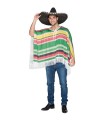 DISFRAZ PONCHO MEJICANO AD