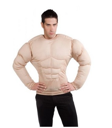 DISFRAZ PECHO MUSCULOSO AD