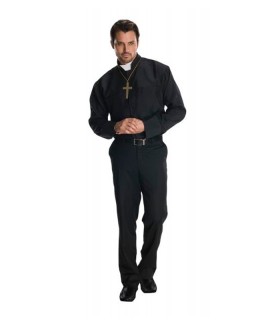 DISFRAZ CAMISA CURA AD