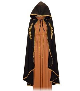CAPA MARIANA NEGRA BORD. ORO