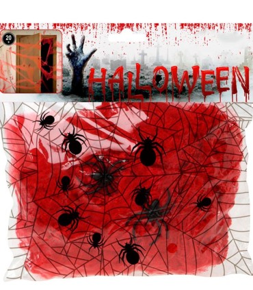 TELARAÑA 20GR ROJO