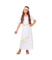 DISFRAZ ROMANA BLANCA 7-9 AÑOS